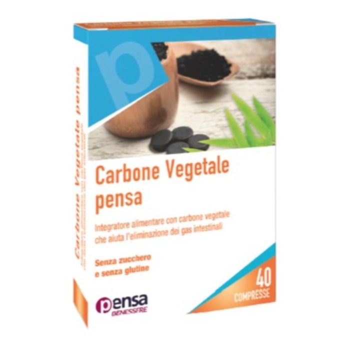 Carbone Vegetale Compresse 40 Pezzi Integratore per Gonfiore Addominale e Gas Intestinali Carbone Vegetale Compresse 40 Pezzi Integratore per Gonfiore Addominale e Gas Intestinali