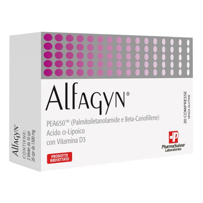 Pharmasuisse Laboratories Alfagyn 20 Compresse Pharmasuisse Laboratories Alfagyn 20 Compresse