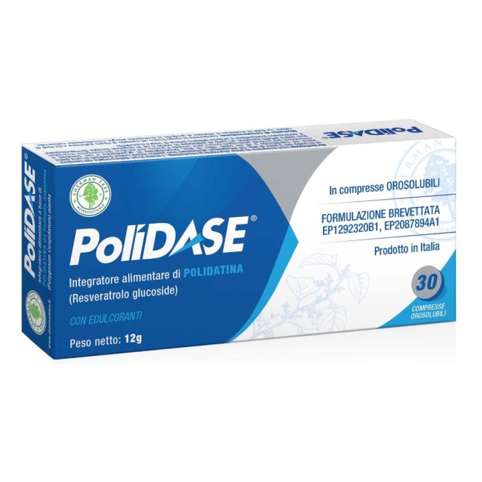Sherman Tree Polidase 80 mg 30 Compresse Orosolubili Da 400 Mg Sherman Tree Polidase 80 mg 30 Compresse Orosolubili Da 400 Mg
