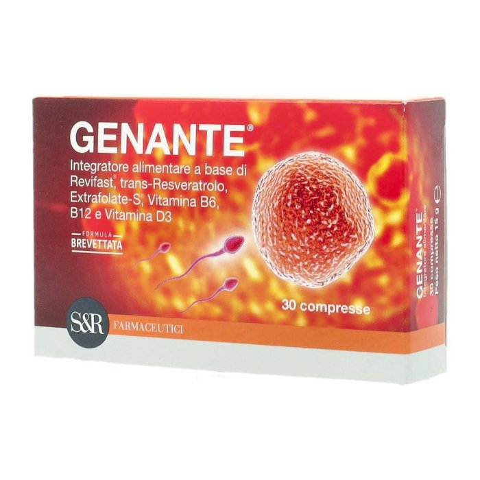 Genante 30 compresse per gravidanza e fertilità per aumentare il concepimento - S&R Farmaceutici Genante 30 compresse per gravidanza e fertilità per aumentare il concepimento - S&R Farmaceutici