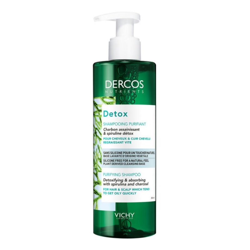 Dercos Capelli Sani e Splendenti Detox Nutrients Shampoo Purificante Capelli Cute Grassa 250 ml Dercos Capelli Sani e Splendenti Detox Nutrients Shampoo Purificante Capelli Cute Grassa 250 ml