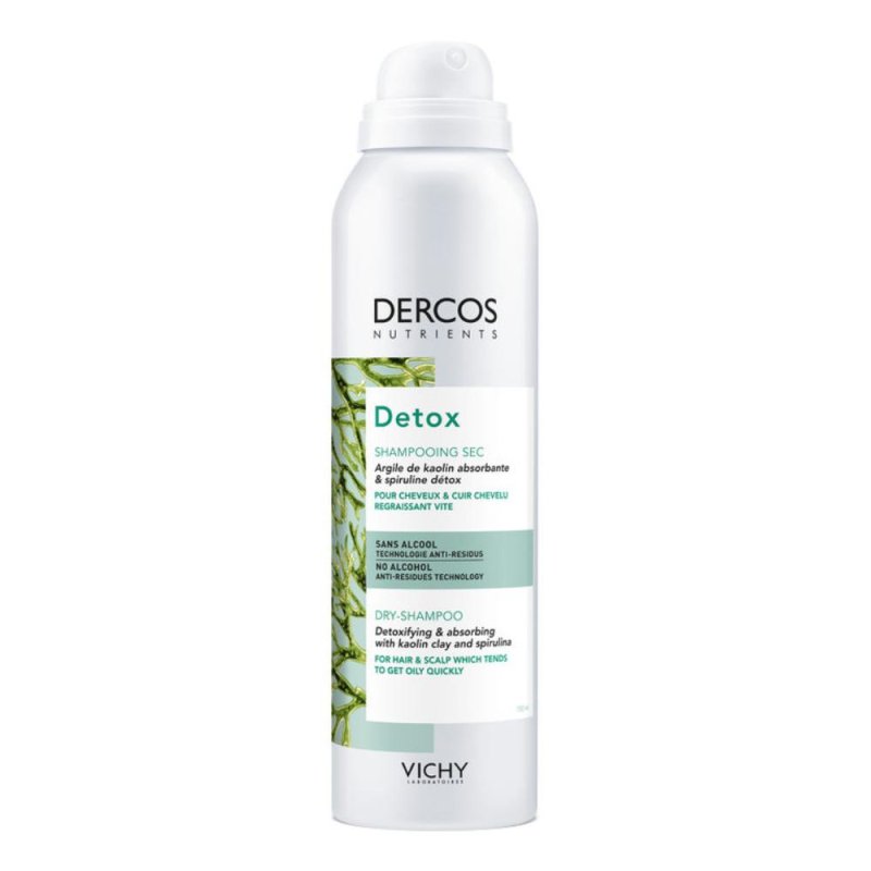 Dercos Innovazione e Bellezza dei Capelli Detox Shampoo Secco Sebo Correcteur Riequilibrante Capelli Grassi 150 ml Dercos Innovazione e Bellezza dei Capelli Detox Shampoo Secco Sebo Correcteur Riequilibrante Capelli Grassi 150 ml