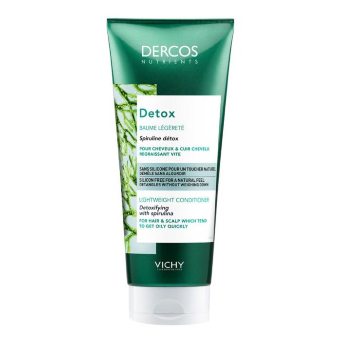 Dercos Detox Nutrients Balsamo Leggerezza Capelli e Cute Grassa 200 ml Dercos Detox Nutrients Balsamo Leggerezza Capelli e Cute Grassa 200 ml