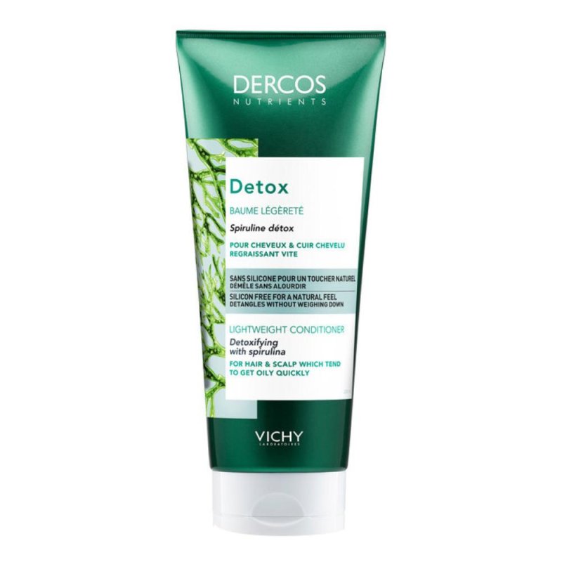 Dercos  Detox Nutrients Balsamo Leggerezza Capelli e Cute Grassa 200 ml