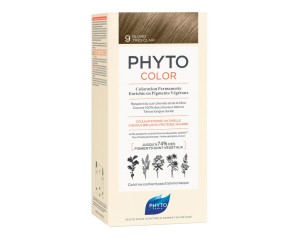 Phyto Capelli Sani e Splendenti Phyto Color Colorazione Permanente Delicata 9 Biondo Chiarissimo