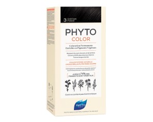 Phyto Capelli Sani e Splendenti Phyto Color Colorazione Permanente Delicata 3 Castano Scuro