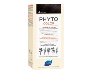 Phyto Capelli Sani e Splendenti Phyto Color Colorazione Permanente Delicata 4 Castano