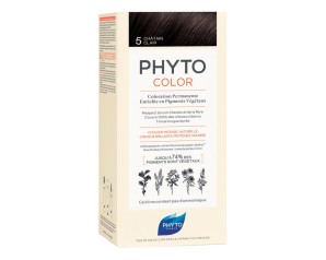 Phyto Capelli Sani e Splendenti Phyto Color Colorazione Permanente Delicata 5 Castano Chiaro