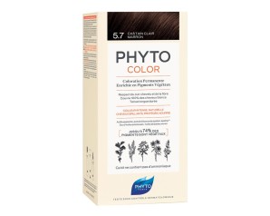 Phyto Capelli Sani e Splendenti Phyto Color Colorazione Permanente Delicata 5,7 Castano Chiaro Tabacco