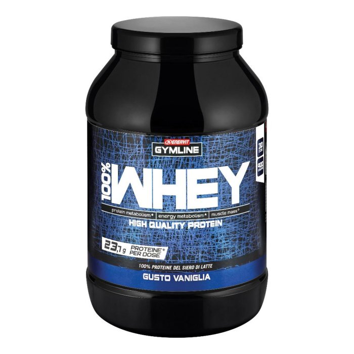 Enervit Gymline 100% Whey Protein Vaniglia 900 Grammi Enervit Gymline 100% Whey Protein Vaniglia 900 Grammi