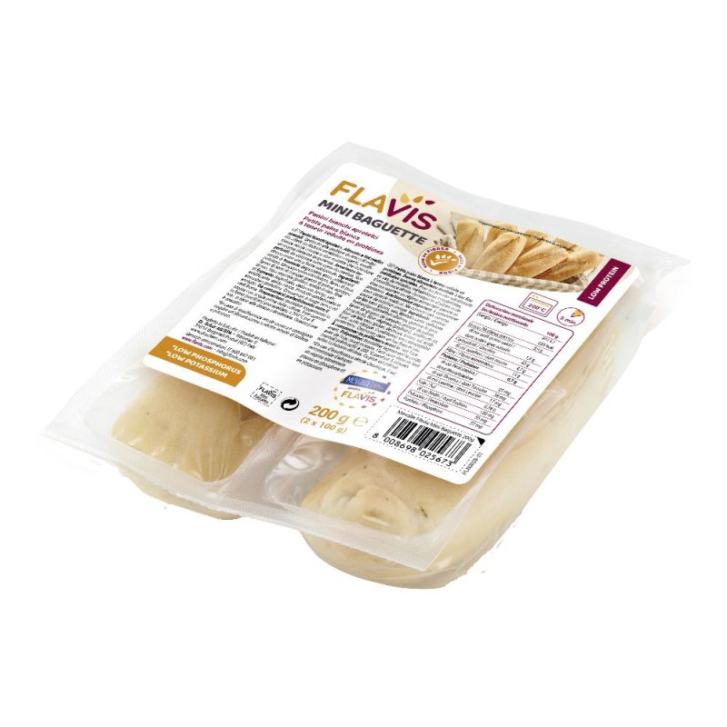 Mevalia Flavis Mini Baguette aproteici 200g
