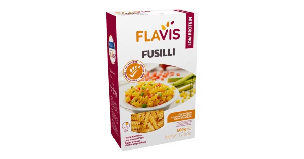 Dr.schar Mevalia Flavis Fusilli Pasta Aproteica 500g