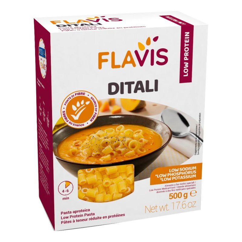 Mevalia Flavis Ditali Pasta Aproteica 500g Dr.schar Mevalia Flavis Ditali Pasta Aproteica 500g Dr.schar