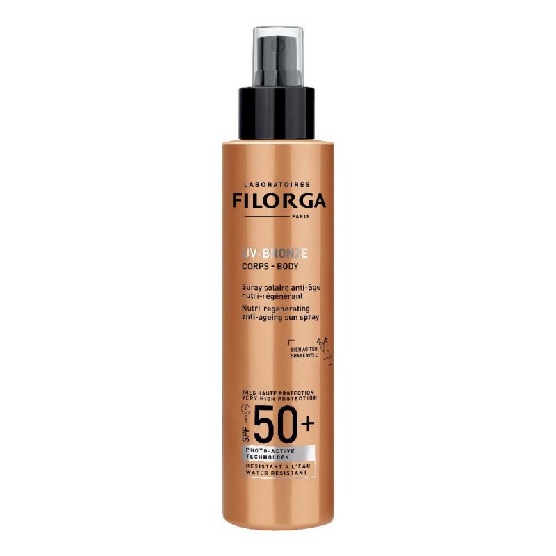 Filorga UV Bronze - Body Spray Solare Anti-Età Nutri-Rigenerante SPF 50+ 150 ml