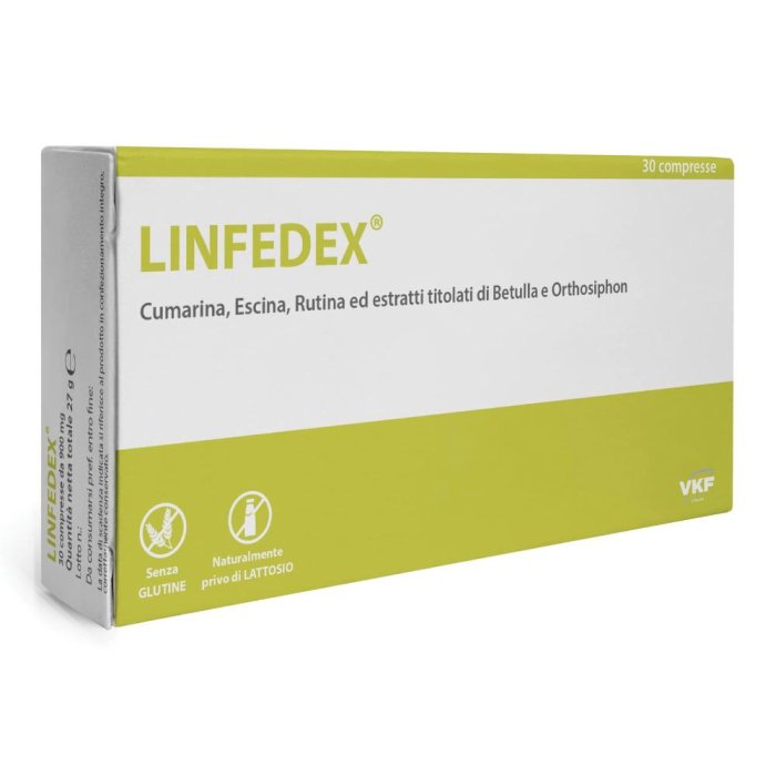 Vkf Italia Linfedex 30 Compresse Vkf Italia Linfedex 30 Compresse