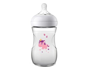 AVENT BOTTLE NAT UNICORN