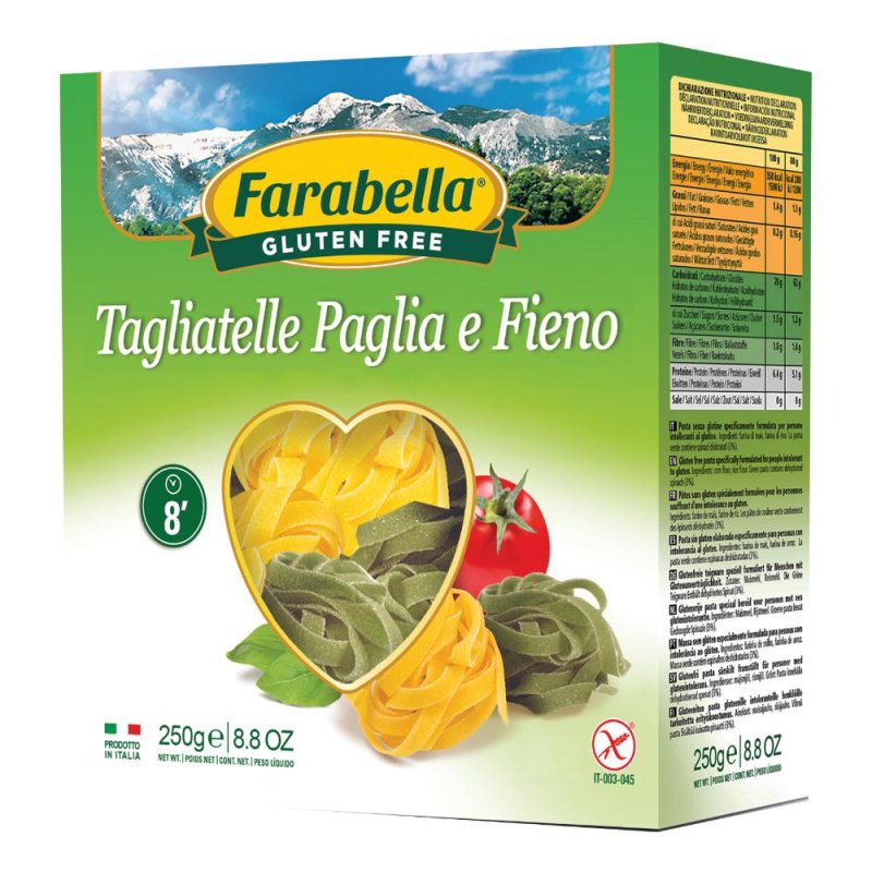 Farabella Tagliatelle Paglia e Fieno Senza Glutine 250g