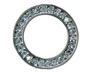 RING WITH CRYSTALS BJT974