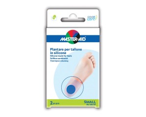 Master-Aid Foot Care - Plantare per Tallone in Silicone Taglia S 2plantari