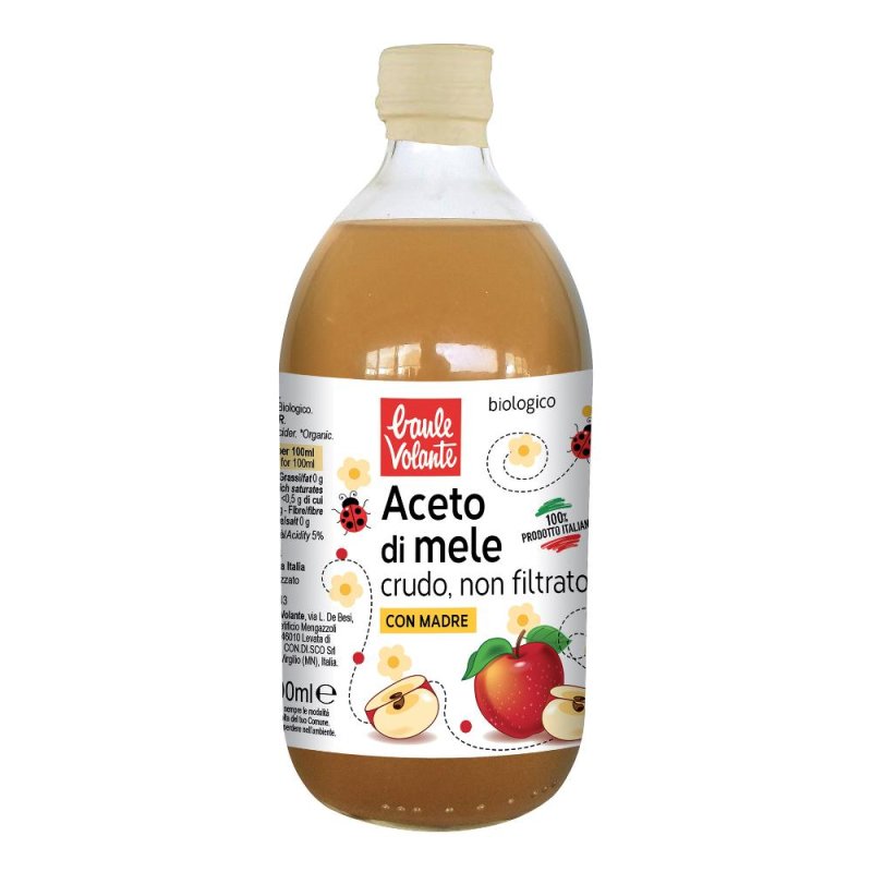 FdL Aceto Mele N/Filtrato500ml FdL Aceto Mele N/Filtrato500ml