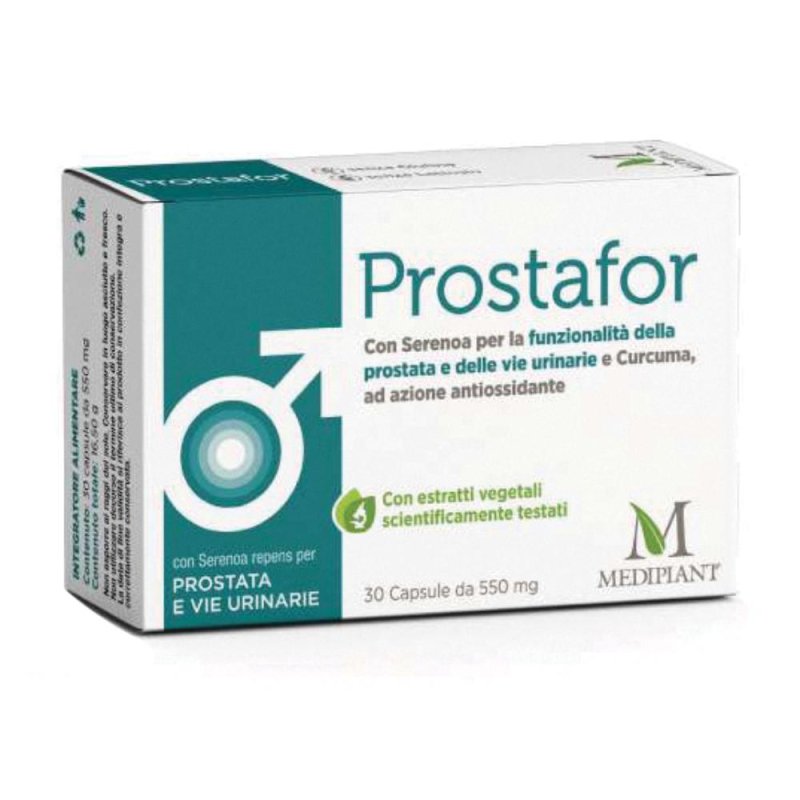 Prostafor Mediplant Integratore Alimentare per la Prostata 30 Capsule da 550 mg