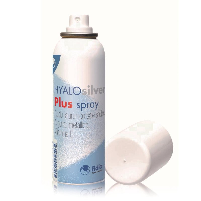 Hyalosilver Plus Spray 125 ml per abrasioni, ferite e scottature superficiali Hyalosilver Plus Spray 125 ml per abrasioni, ferite e scottature superficiali