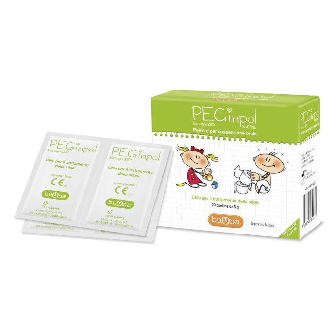 PEGinpol Integratore Lassativo per Bambini 20 Bustine PEGinpol Integratore Lassativo per Bambini 20 Bustine