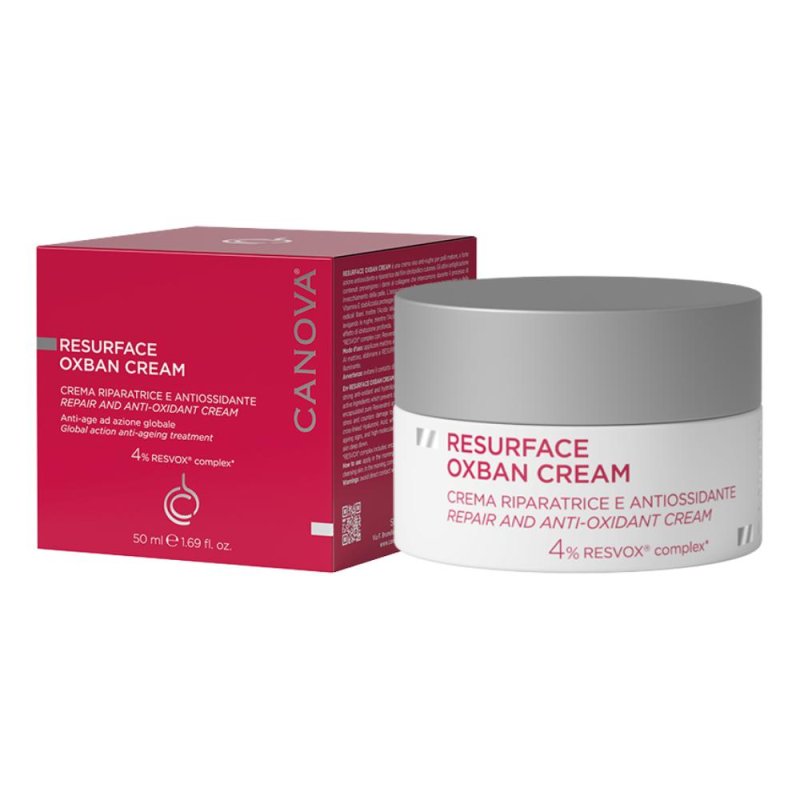 Resurface Oxban Cream Crema Viso Rigenerante Anti Et&agrave; Ristrutturante Pelle Danneggiata
