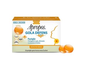 Apropos Gola Defens PRO Arancia pastiglie lenitive per gola irritata 20 pezzi
