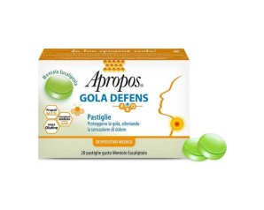Apropos Gola Defens - Pro Pastiglie Gola Dispositivo Medico Mentolo 20pastiglie
