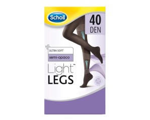 Dr. Scholl Gambe Leggere in Forma Collant Light Legs 40 Denari Nero Small 1 Paio