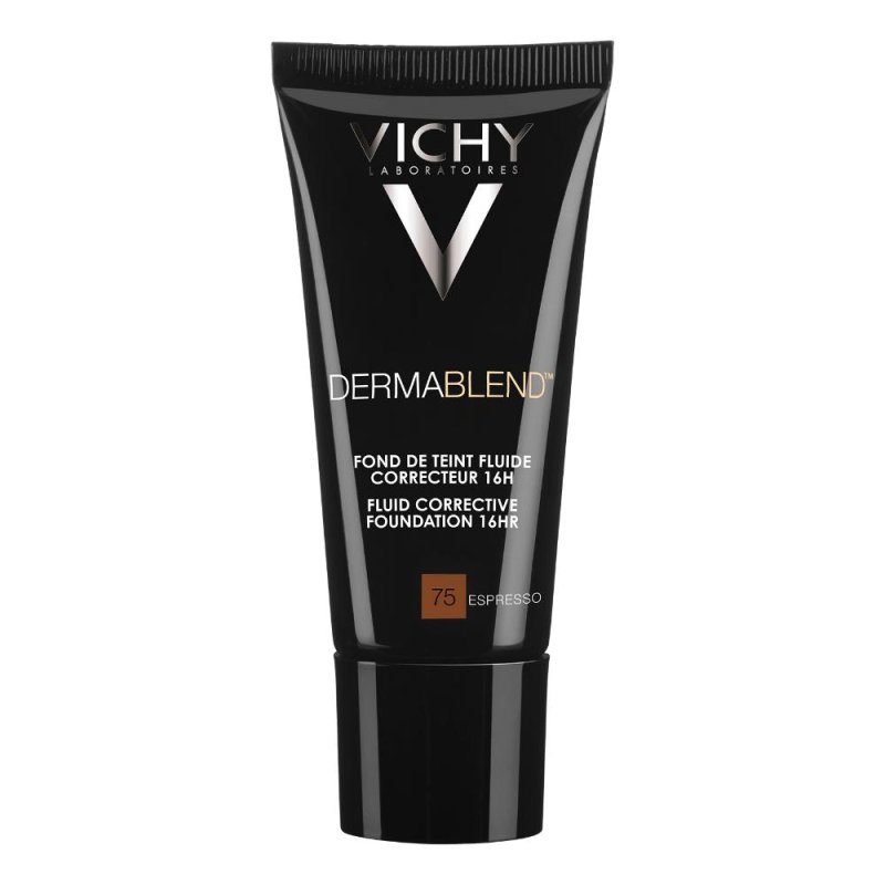 Vichy Innovazione Anti-Età Dermablend Fondotinta Correttore Fluido 30 ml Colore 75 Espresso Vichy Innovazione Anti-Età Dermablend Fondotinta Correttore Fluido 30 ml Colore 75 Espresso