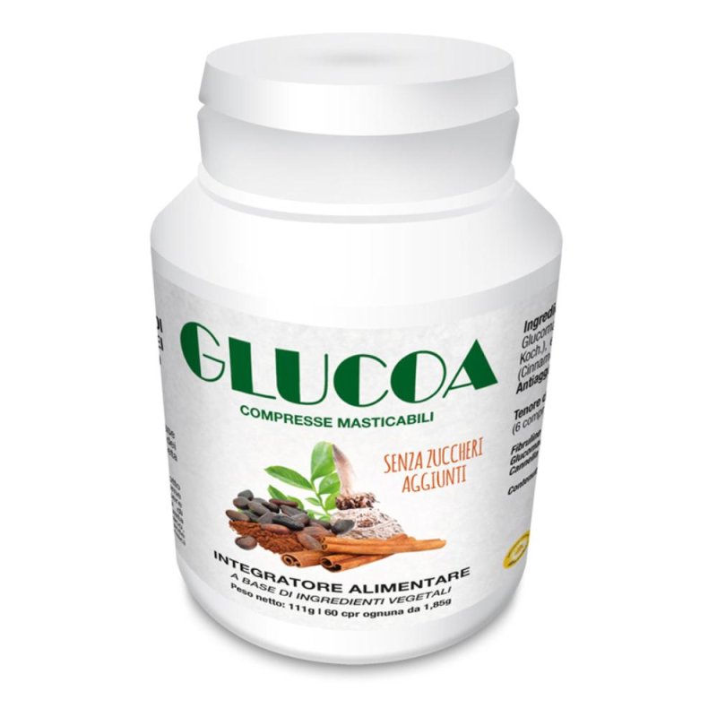 Glucoa Integratore Alimentare 60 Compresse Glucoa Integratore Alimentare 60 Compresse
