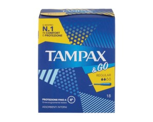 TAMPAX&GO Regular 18pz