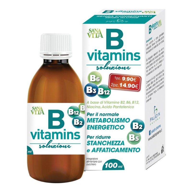 SANAVITA B Vitamins Sol.100ml SANAVITA B Vitamins Sol.100ml