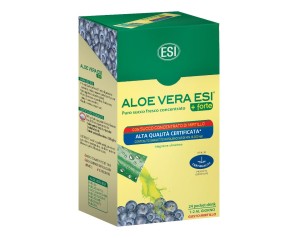 Esi Aloe Vera Succo + Forte Mirtillo 24 Pocket Drink