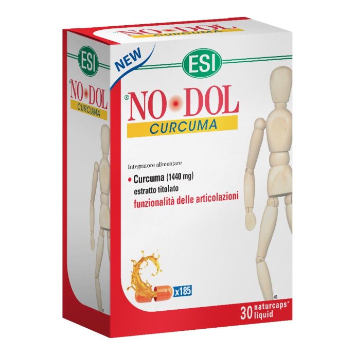 No Dol Articolazioni Sane Curcuma Integratore Alimentare 30 Capsule No Dol Articolazioni Sane Curcuma Integratore Alimentare 30 Capsule