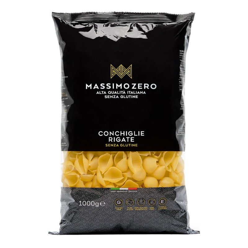 Massimo Zero Conchiglie Senza Glutine - 1 kg Massimo Zero Conchiglie Senza Glutine - 1 kg