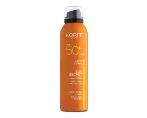 Korff Sun latte spray SPF 50+ - latte solare spray molto alta protezione