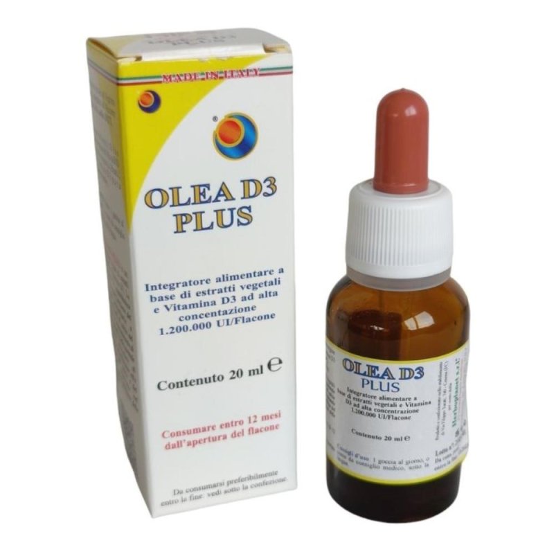 Herboplanet Olea D3 Plus Gocce 20 Ml Herboplanet Olea D3 Plus Gocce 20 Ml