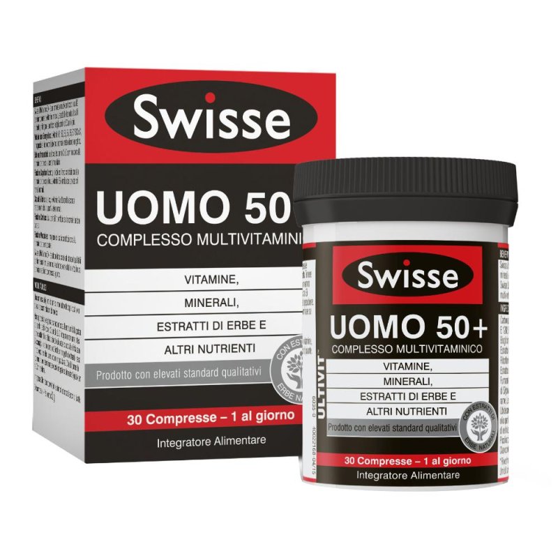 Health And Happines (h&h) It. Swisse Multivit Uomo50+ 30 Compresse Health And Happines (h&h) It. Swisse Multivit Uomo50+ 30 Compresse