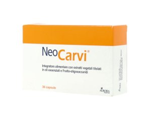 NeoCarvi 19,8 g integratore naturale per digestione e regolarità intestinale 36 capsule 