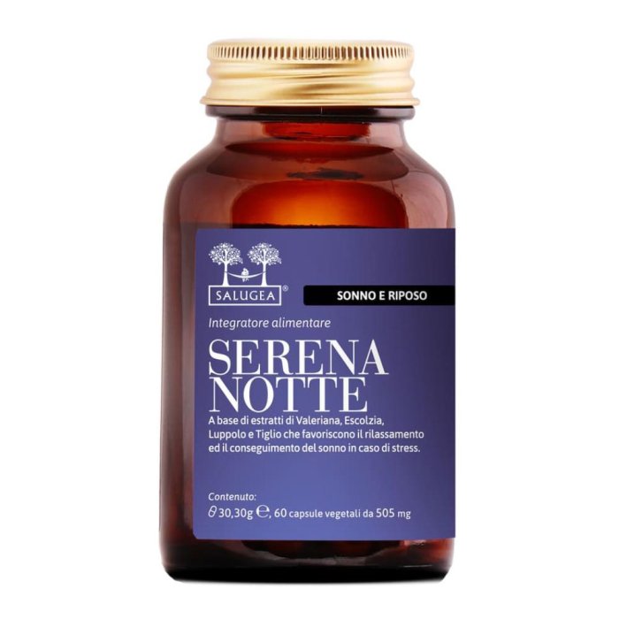 Salugea Serena Notte Integratore per il Rilassamento e il Sonno 60 capsule