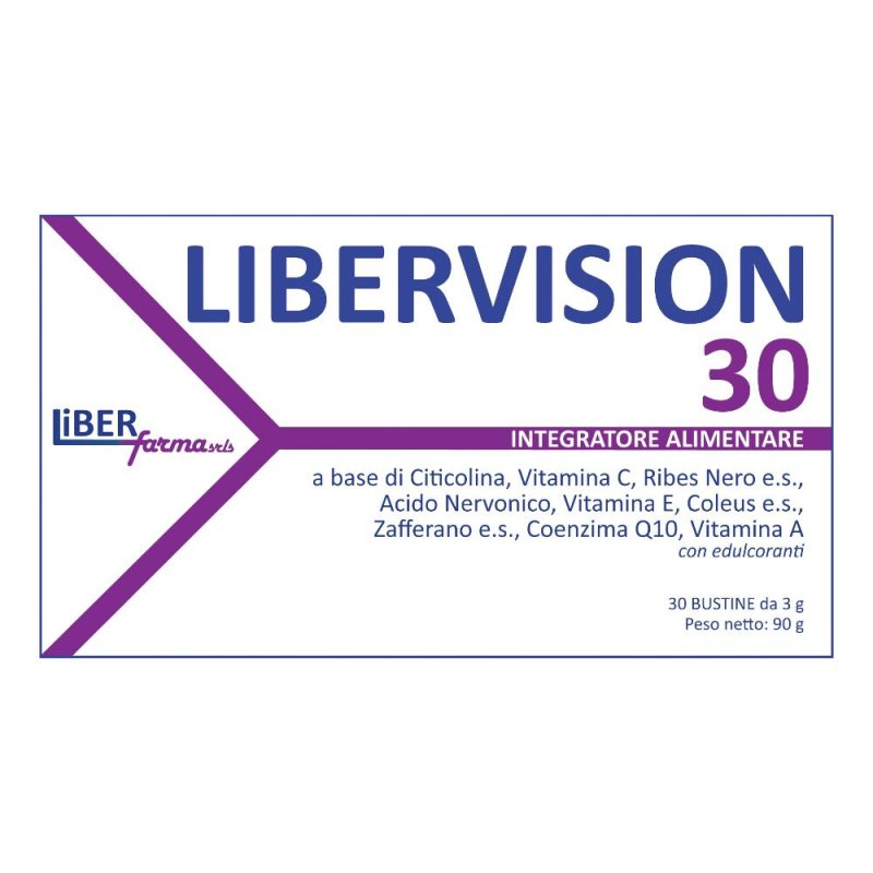 Liberfarma Libervision 30 Bustine Liberfarma Libervision 30 Bustine