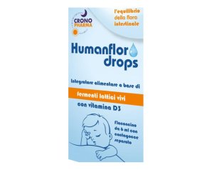 Crono Pharma Humanflor Baby Drops 1 Flaconcino 6 Ml