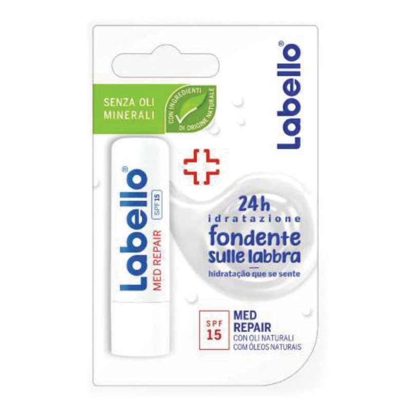 Labello Med Repair Stick Labbra SPF15 Idratante 5,5ml Labello Med Repair Stick Labbra SPF15 Idratante 5,5ml