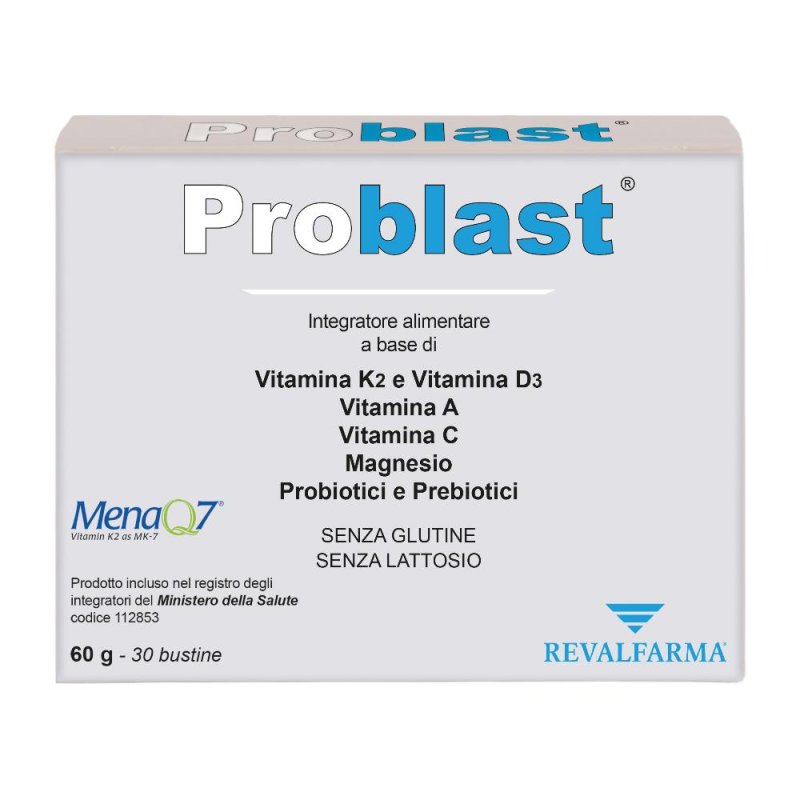 Revalfarma Problast Integratore Ossa Sistema Vascolare 30 Bustine Revalfarma Problast Integratore Ossa Sistema Vascolare 30 Bustine