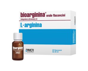 Farmaceutici Damor Bioarginina Orale 20 Flaconcini 20 Ml