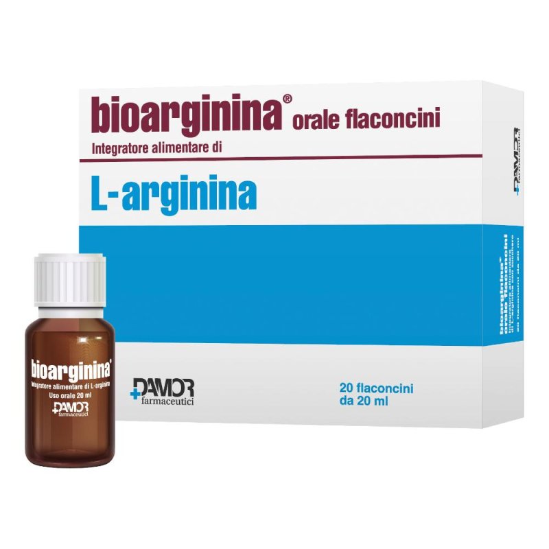 Bioarginina orale 20 flaconcini da 20 ml integratore di l-arginina Bioarginina orale 20 flaconcini da 20 ml integratore di l-arginina