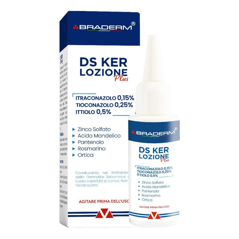 Braderm Ds Ker Lozione 50 Ml Braderm Ds Ker Lozione 50 Ml